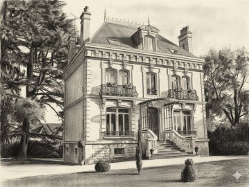 Visite guidée : la Papeterie de l'Epte en image, l'ancienne Villa Hervé