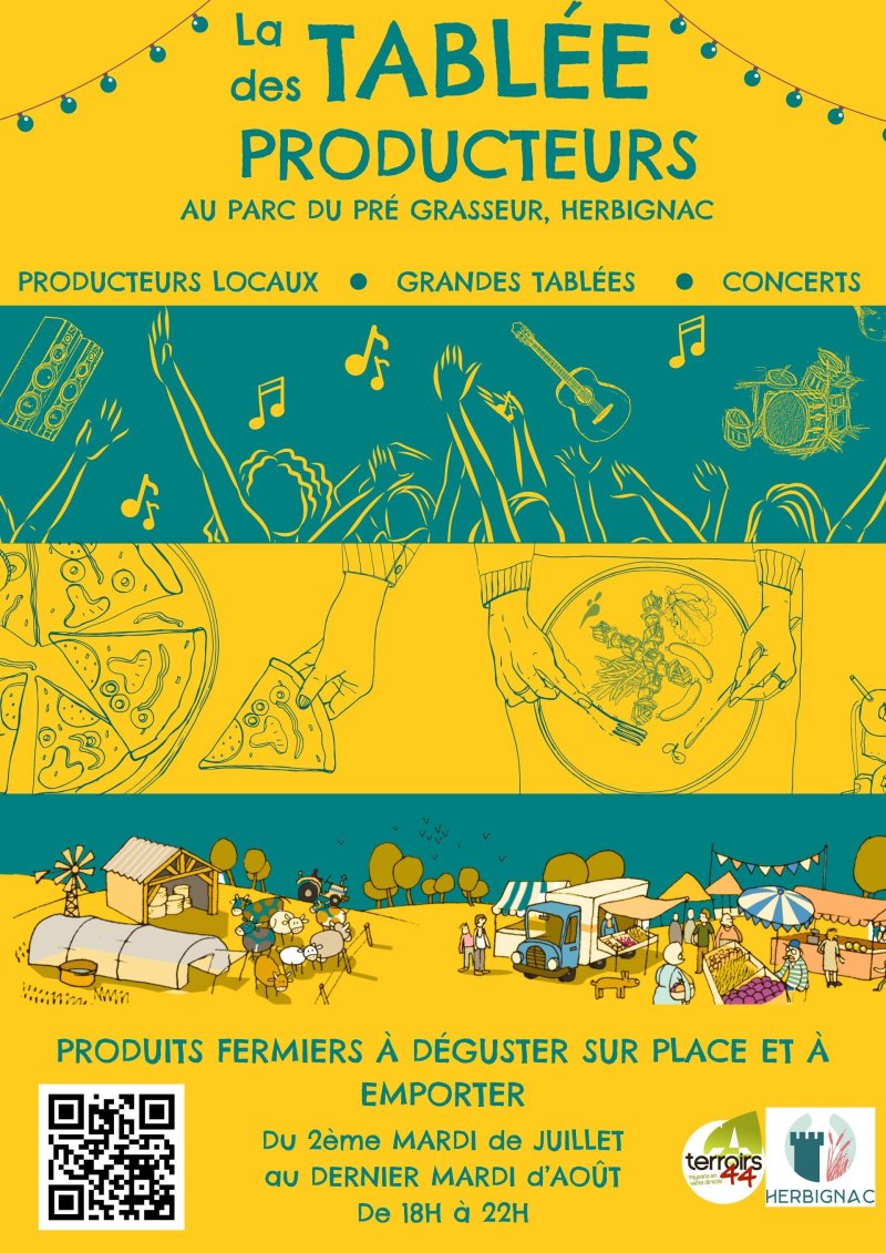 La tablée des producteurs - Marché d'été