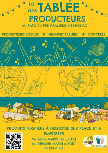 La tablée des producteurs - Marché d'été