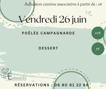 La cantine des évidences