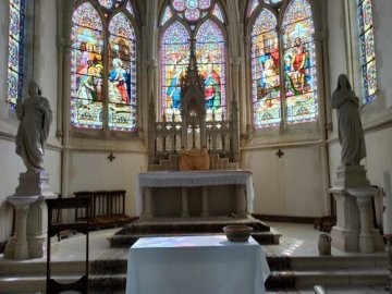 Visite des trois églises de Baugy