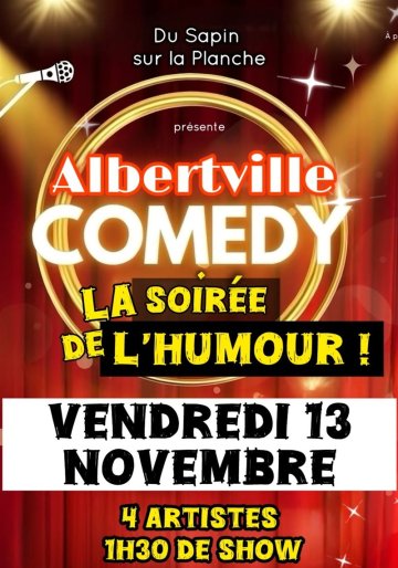 Albertville Comedy : la soirée de l'humour
