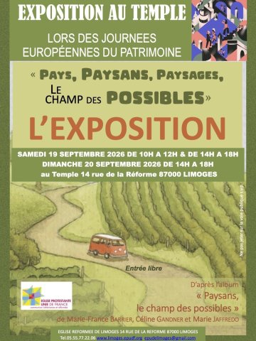 Exposition : Pays, Paysans, paysages, le champ des possibles