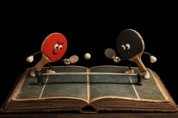 Bookpong : le tennis de table des bibliothécaires !