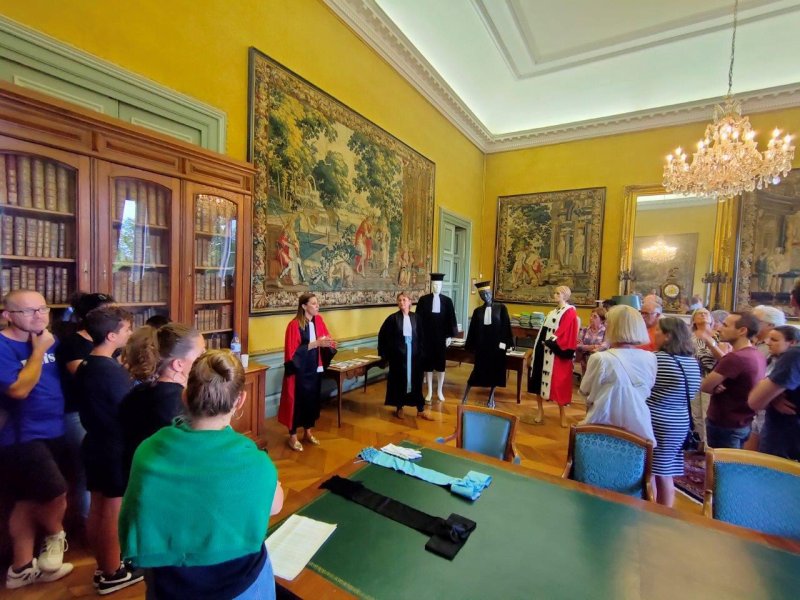 VISITE DE LA COUR D'APPEL