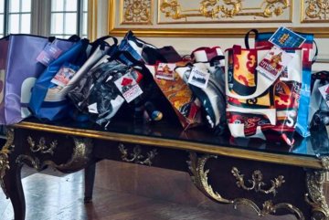 Vente exceptionnelle de sacs cabas réalisés à partir de bâches recyclées