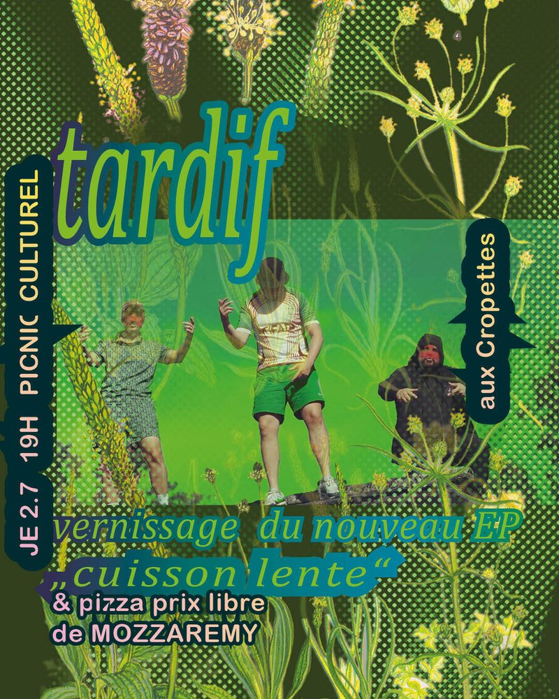 Picnic Culturel avec Tardif
Rap, repas prix libre