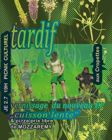 Picnic Culturel avec Tardif
Rap, repas prix libre