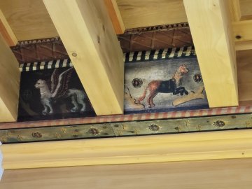 Visite guidée de Lagrasse et ses plafonds peints