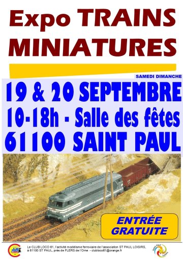 Exposition de trains miniatures