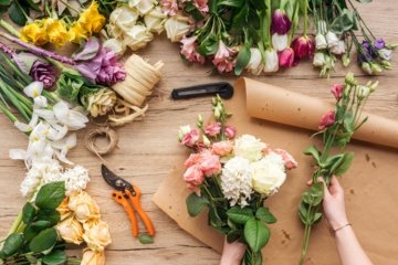 Animation jeune public : atelier floral
