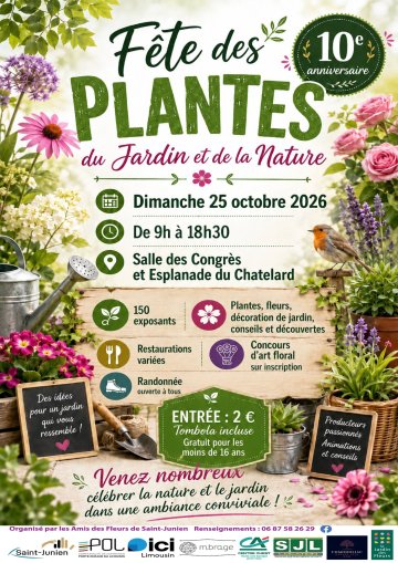 10ème Fête des Plantes, du Jardin et de la Nature