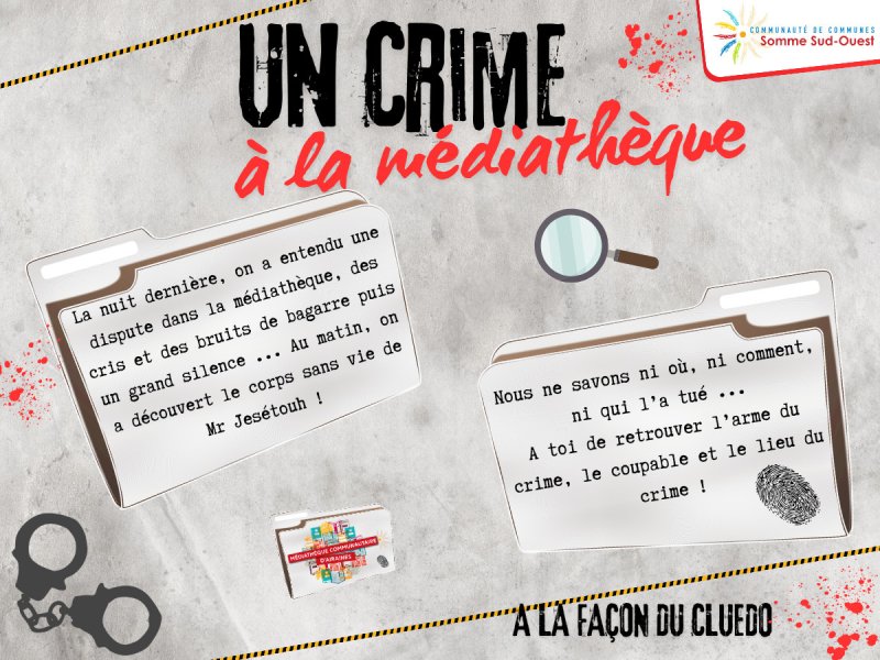 Un crime à la médithèque