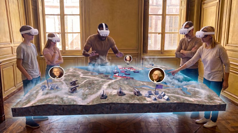 Nouvelle expérience VR "Lumière de la Liberté" au Château de Versailles