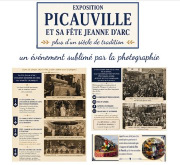 Exposition : Picauville et sa fête Jeanne d'Arc, un événement sublimé par la photographie