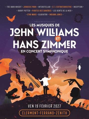 Les Musiques de John Williams et Hans Zimmer en concert symphonique