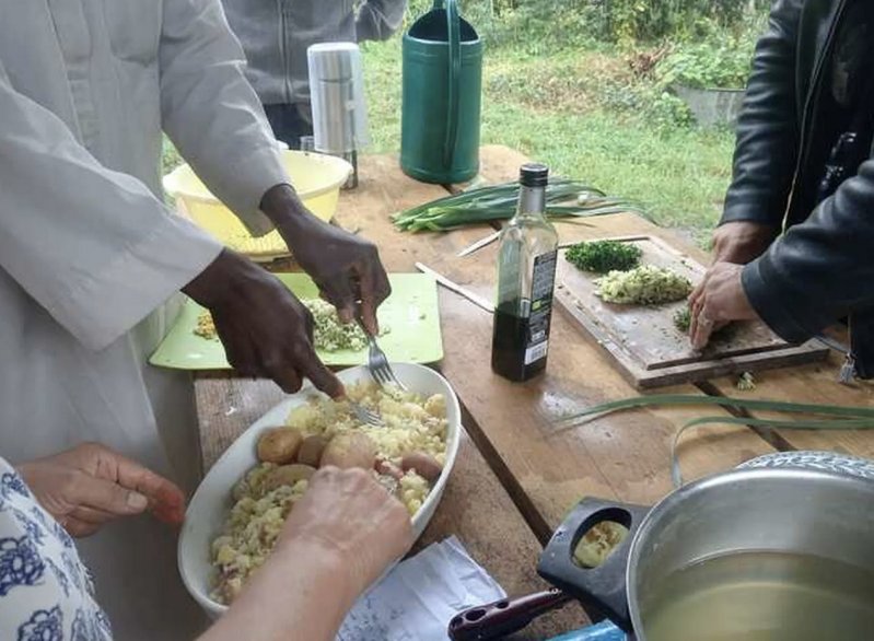 Atelier cuisine avec l'association Culture(s) en Herbe(s)