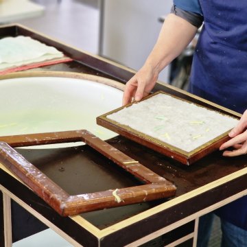 Atelier fabrication de papier ÉQUI•LIN à Normandie Equine Vallée – Goustranville