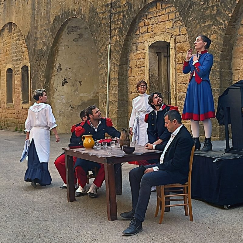 Spectacle déambulatoire "D'Artagnan 1886", inspiré de l'Histoire des Forts du système Séré de Rivière