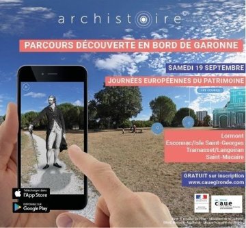 Parcours découverte en bord de Garonne