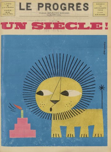 Un titre emblématique de la presse quotidienne lyonnaise : le Progrès de Lyon
