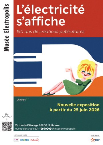 Exposition temporaire : L'électricité s'affiche