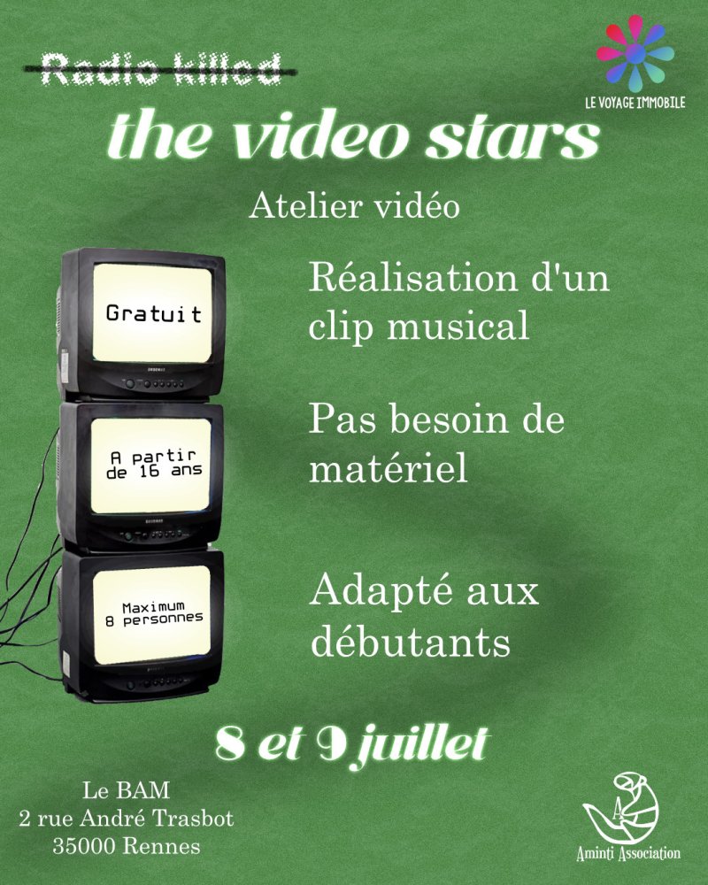 Atelier de réalisation d'un clip musical !