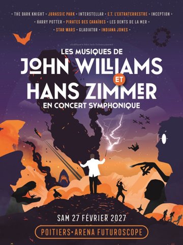 Les Musiques de John Williams et Hans Zimmer en concert symphonique