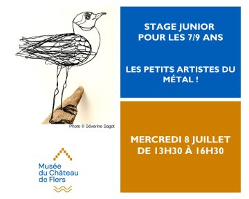 [COMPLET] Stage Junior 7/9 ans : les petits artistes du métal !