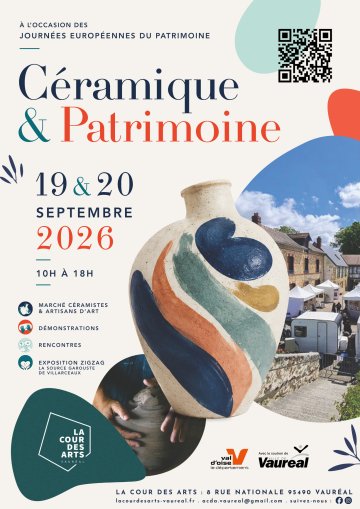 "Céramique et Patrimoine" à la Cour des Arts de Vauréal
