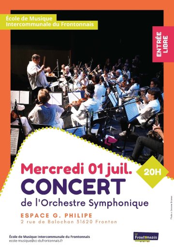 Concert de l'Orchestre symphonique