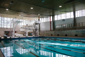 Visite de la piscine André Wogenscky