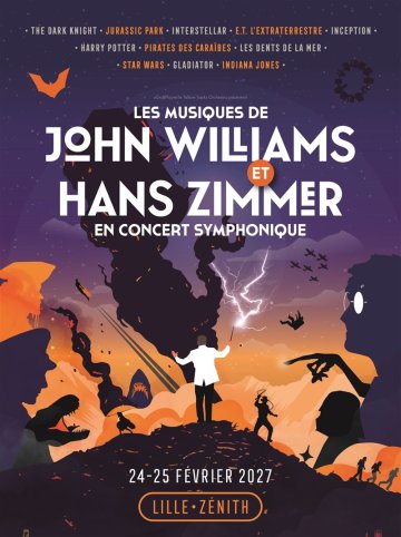 Les Musiques de John Williams et Hans Zimmer en concert symphonique