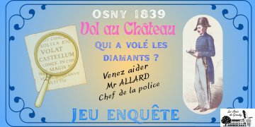 Jeu familial : Vol au Château de Busagny