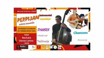 19h00 : Atelier Bachata & Danse Latino
20h30 : Scène Ouverte Jam Open Mic