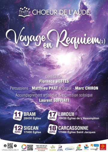 Concert  vocal "Voyage en Requiem(s)"