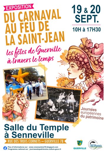 Exposition « Du carnaval au feu de la Saint-Jean : les fêtes de Guerville à travers le temps »