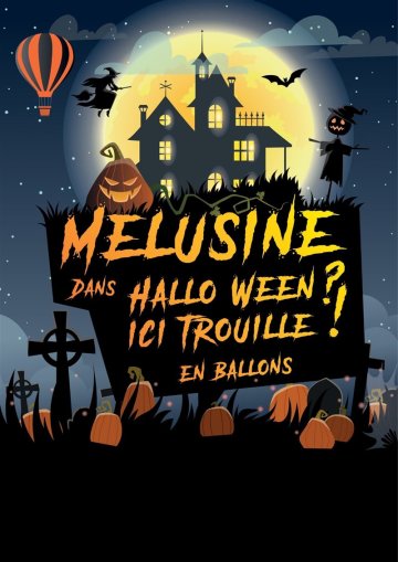 Mélusine dans Hallo ween ? Ici trouille !