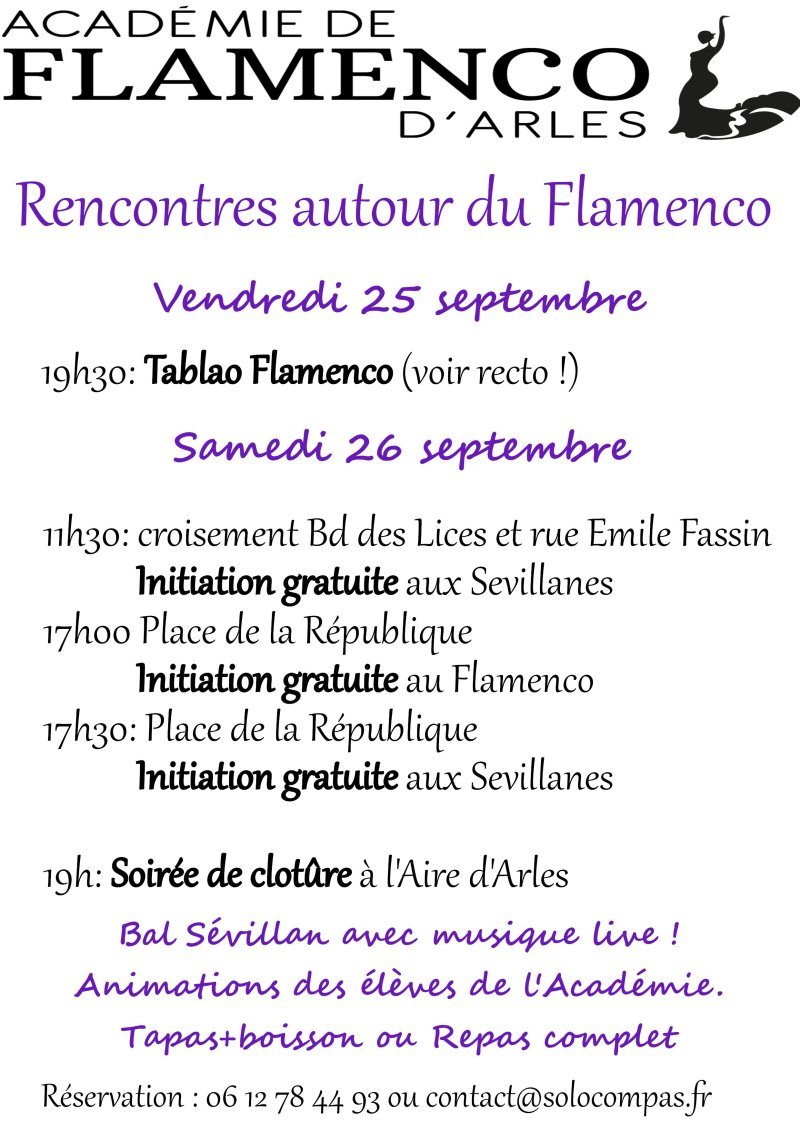 Rencontre autour du Flamenco