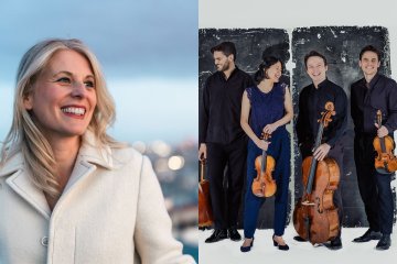 Claire-Marie Le Guay et le Quatuor Hermès