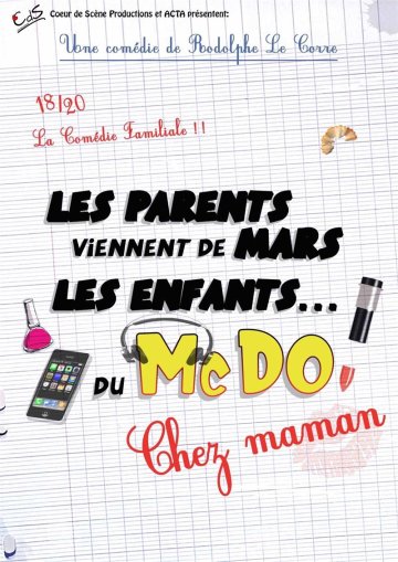 Les parents viennent de Mars, les enfants du McDo