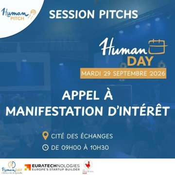 Sessions de pitchs Startups - Human Day