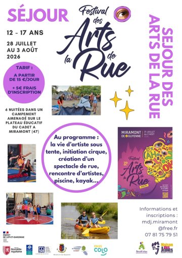 Séjour Art de la Rue