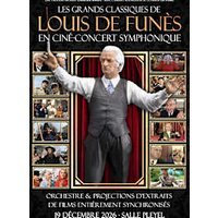 Louis de funes en cine-concert