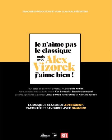 Je n'aime pas le classique mais avec Alex Vizorek j'aime bien