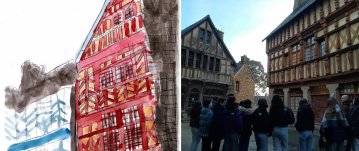 ART-CHITECTURES, Pans-de-bois, couleurs et impressions