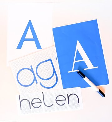 « ÉCRITURES D’HIER ET D’AUJOURD’HUI » - atelier créatif – découverte de la typographie