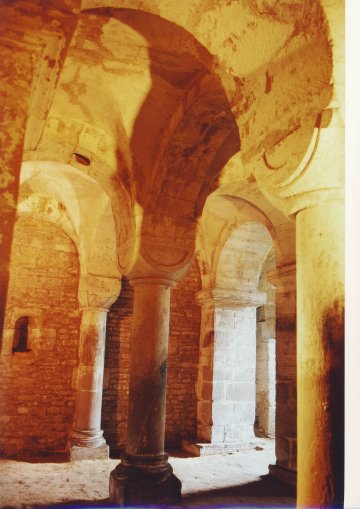 Visite guidée de la crypte romane