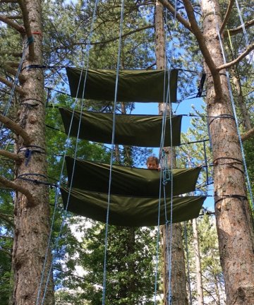 Les Estivales de Scie - Bivouac dans les arbres et nuitée en hamac