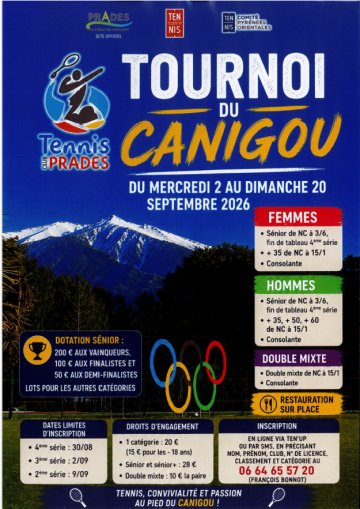 TOURNOI DU CANIGOU